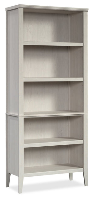 Bibliothèque Clark de 31 po à 5 tablettes - blanche
