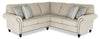 Sofa sectionnel Wynn 2 pièces en chenille - lin