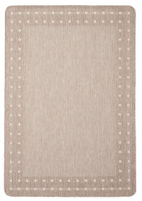 Carpette Clementine brun clair - 3 pi 3 po x 4 pi 7 po