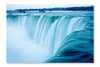  Niagara Falls 28 po x 42 po : Cadre d'art mural et panneau de tissu