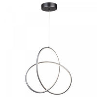  Luminaire suspendu Orion gris à DEL de 24 W 