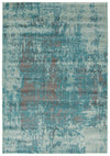 Carpette Mariam turquoise 5 pi 3 po x 7 pi 7 po