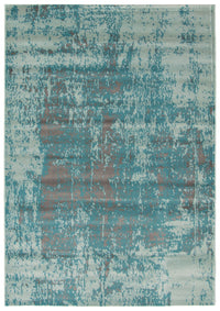 Carpette Mariam turquoise 5 pi 3 po x 7 pi 7 po