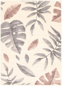 Carpette Palta crème-rose - 7 pi 10 pox 10 pi 2 po