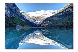  Lake Louise, Banff National Park 24 po x 36 po : Cadre d'art mural et panneau de tissu