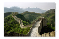 The Great Wall of China 16 po x 24 po : Oeuvre d’art murale en panneau de tissu sans cadre