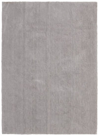 Carpette à poil long Hansol gris clair 4 pi 0 po x 6 pi 0 po