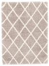 Carpette Agalia Diamond gris - 3 pi 11 pox 5 pi 11 po