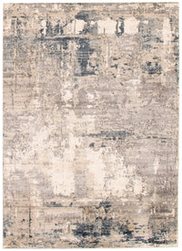 Carpette Octavian Abstract ivoire - 6 pi 7 pox 9 pi 6 po