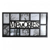 Cadres photo collage noirs - 10 cadres 4 x 6 « Memories »