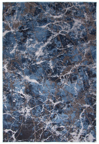 Carpette Marble bleue - 8 pi 0 po x 10 pi 0 po