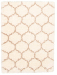 Carpette Agalia Trellis ivoire - 3 pi 11 pox 5 pi 11 po