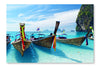  Thailand 24 po x 36 po : Cadre d'art mural et panneau de tissu