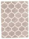 Carpette Agalia Trellis gris - 3 pi 11 pox 5 pi 11 po