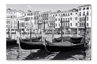  View Of The Grand Canal In The Rialto Bridge 24 po x 36 po : Cadre d'art mural et panneau de tissu