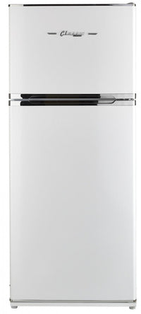  Réfrigérateur CC à alimentation solaire Classic Rétro hors réseau par Unique 10 pi³ - UGP-385L CR W 