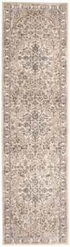 Carpette Octavian Tabriz beige ivoire - 2 pi 7 po x 9 pi 10 po