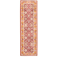 Carpette Carrigan rouge - 2 pi 6 po x 8 pi 0 po