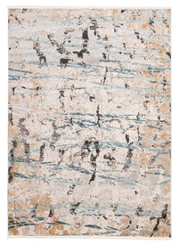 Carpette Tahi grise, bleuetaupe 3 pi 11 po x 5 pi 11 po