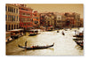 Venice Grand Canal 24 po x 36 po : Oeuvre d’art murale en panneau de tissu sans cadre