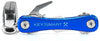 Porte-clés robuste de KeySmart en aluminium - bleu