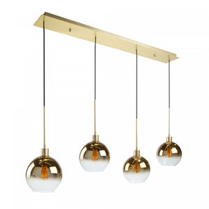 Luminaire suspendu Morning Mist à 4 ampoules