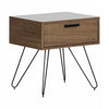 Slendel Table de Chevet - Bois foncé