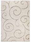 Carpette Oakville Flora crème 3 x 5