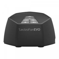 Machine sonore LectroFan Evo avec sons de ventilateur et bruits blancs de couleur anthracite