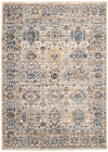 Carpette Bolivar Yalameh bleu -ivoire - 5 pi 0 pox 8 pi 0 po