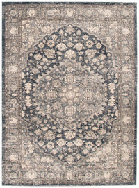 Carpette Octavian Tabriz gris - 3 pi 11 pox 5 pi 11 po