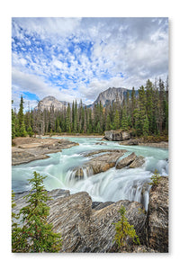 Nature Canada 16 po x 24 po : Oeuvre d’art murale en panneau de tissu sans cadre