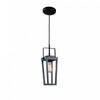 Luminaire suspendu II Carriage noir à 1 ampoule