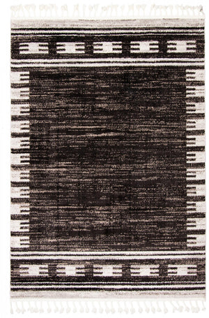  Carpette Vera Harmony noire - 5 pi 2 po x 7 pi 5 po