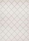Carpette Lav Basics blanche 4 x 6