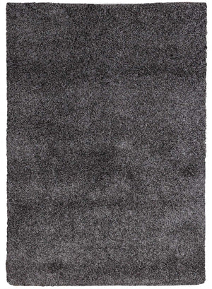 Carpette à poil long Victoria grise 3 x 5