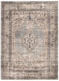 Carpette Octavian Bijar bleu - 3 pi 11 pox 5 pi 11 po