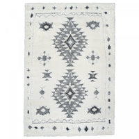  Carpette Lola Diamond grise 4 x 6 