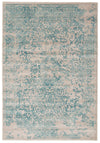 Carpette Corinne turquoise 5 pi 3 po x 7 pi 7 po