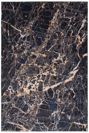 Carpette Marble noire - 5 pi 3 po x 7 pi 3 po