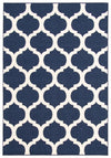 Carpette Sophie ivoirebleu marine - 4 pi 7 po x 6 pi 7 po