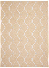 Carpette Neisha Abstract dorée 6 pi 7 po x 9 pi 6 po