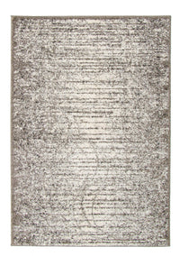 Carpette à poil long Edaline gris clair 3 pi 11 po x 6 pi 0 po