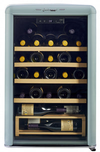  Réfrigérateur à vin Classic Rétro par Unique de 28 bouteilles - UGP-125CR WF T 