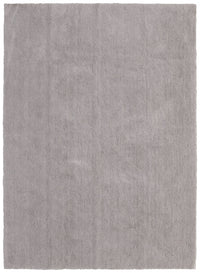Carpette à poil long Hansol gris clair 6 pi 0 po x 9 pi 0 po