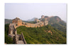  The Great Wall, China 16 po x 24 po : Cadre d'art mural et panneau de tissu