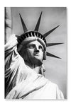 America Statue Of Liberty 16 po x 24 po : Cadre d'art mural et panneau de tissu