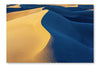  Sand Dune In Desert 16 po x 24 po : Cadre d'art mural et panneau de tissu