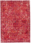 Carpette Raina Vintage rose-rouge - 6 pi 7 pox 9 pi 9 po