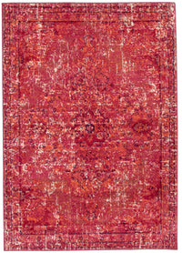 Carpette Raina Vintage rose-rouge - 6 pi 7 pox 9 pi 9 po